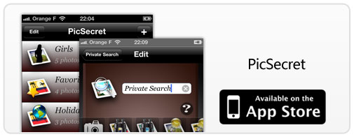 5 ứng dụng bảo mật ảnh với passcode cho iPhone Picsecret-app